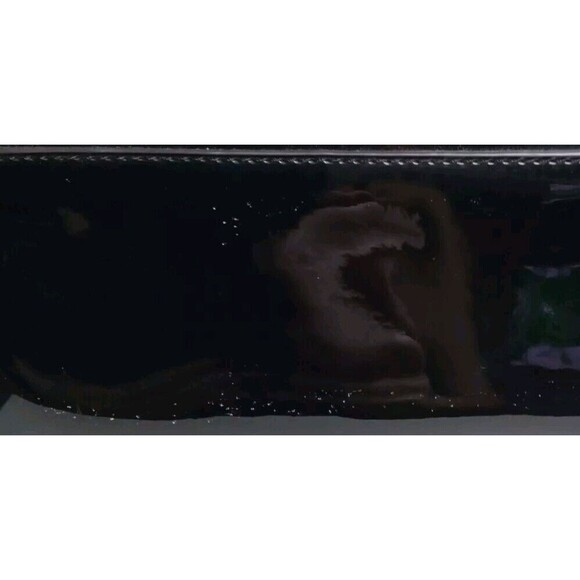 VINTAGE ANNE KLEIN SATCHEL BLACK POCKETS SNAP CLOSURE - Picture 7 of 12